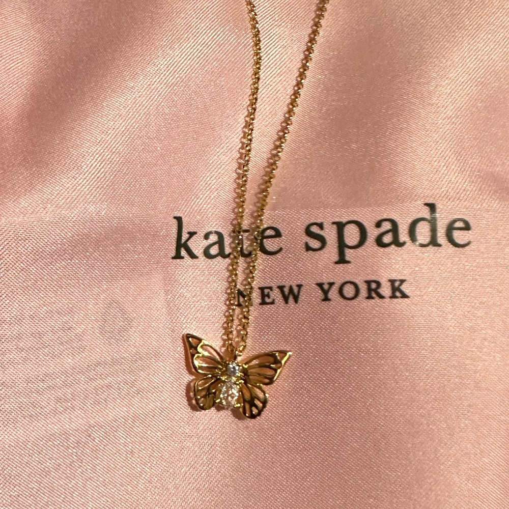 Kate Spade Social butterfly mini pendant